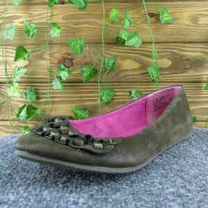 Blowfish Guppy Love Women Ballet Shoes Brown Synthetic Slip On Size 6‎ Medium